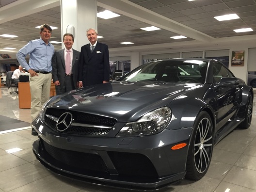 At Contemporary with Scott Coleman and Allan Sokol. The SL 65 is stunning!